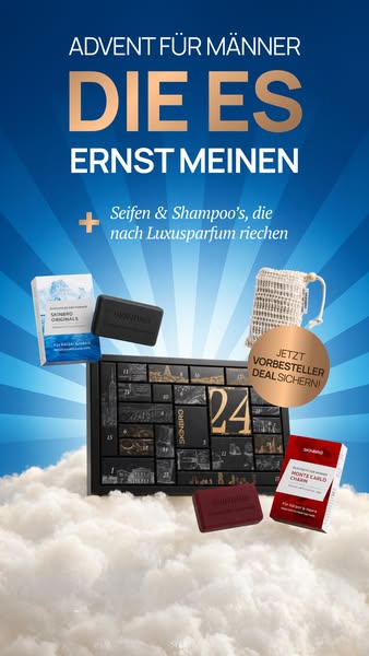 Jeden Tag eine neue Überraschung - sichere dir jetzt deinen SKINBRO Adventskalender!