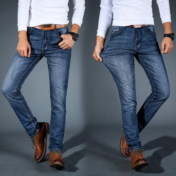 O criativo por trás: André Ferran Stretch-Denim Jeans