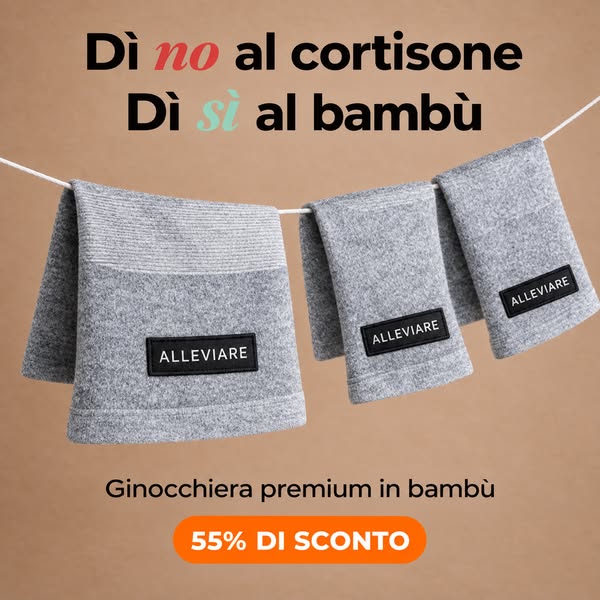 Dai sollievo al tuo ginocchio