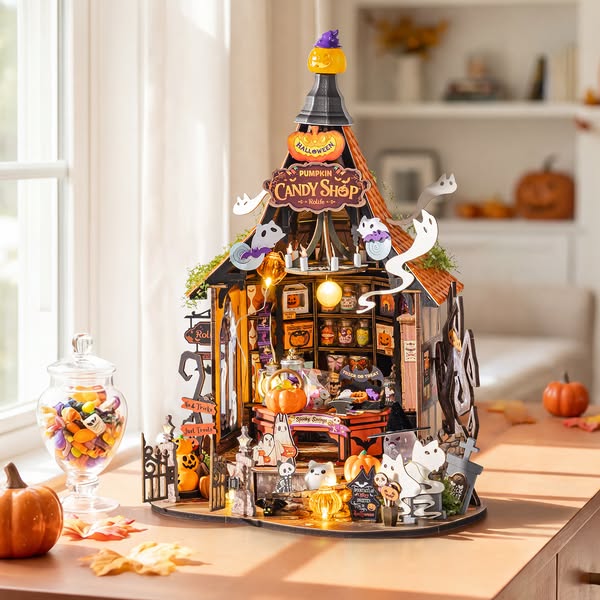 NEW! Build the Sweetest Haunted House of Halloween