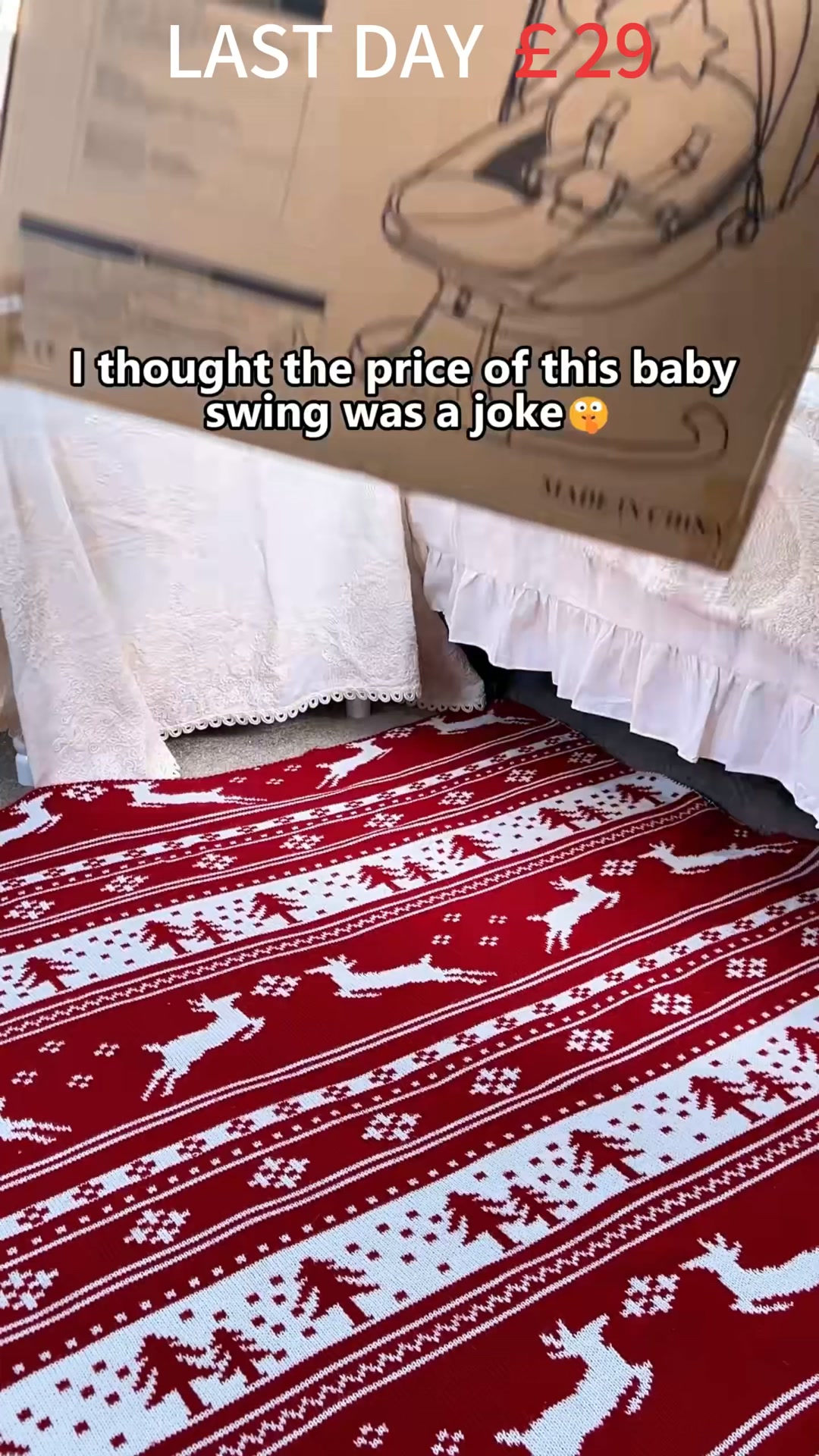Electric Baby Swing | 78% OFF
