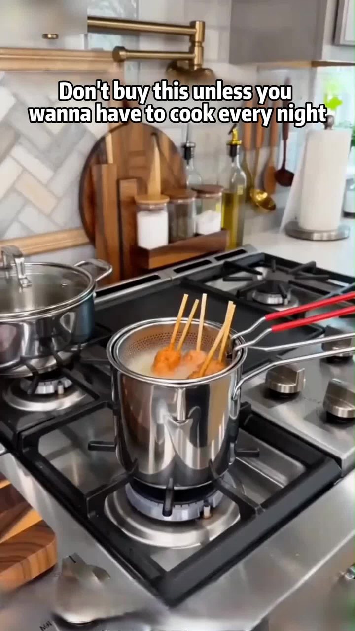 Multifunctional 304 Stainless Steel Fryer