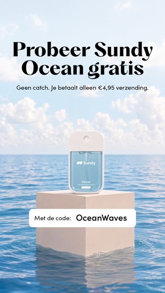 Jouw eerste Sundy is gratis