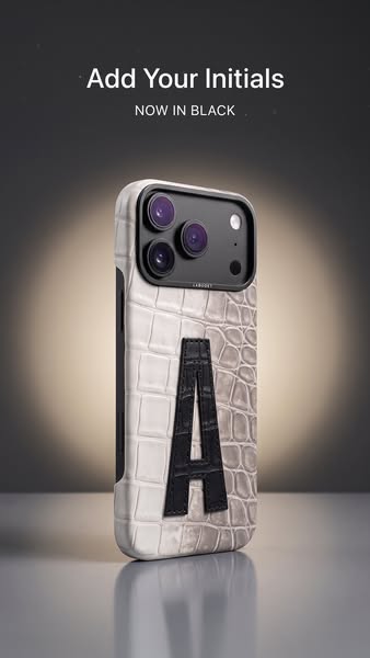 NEW IN: Exclusive iPhone 18 Leather Cases