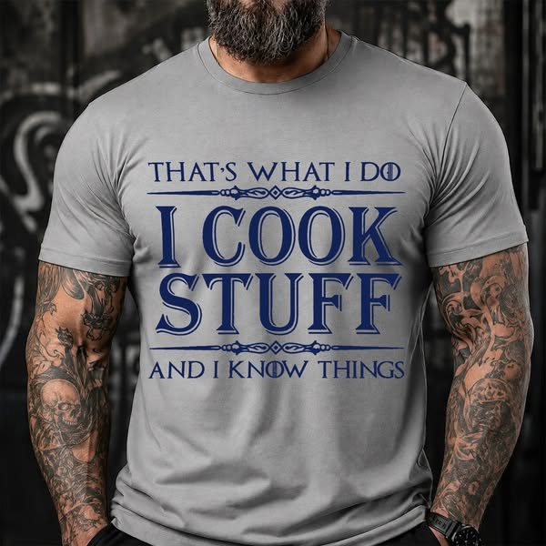 Cook Stuff & Know Things Tee
