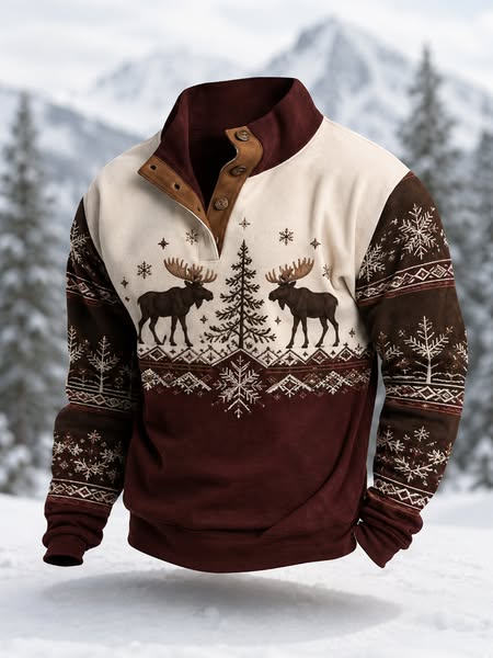 Nordisk Vildmark Kollektion | Älg, Varg & Korp Tröjor