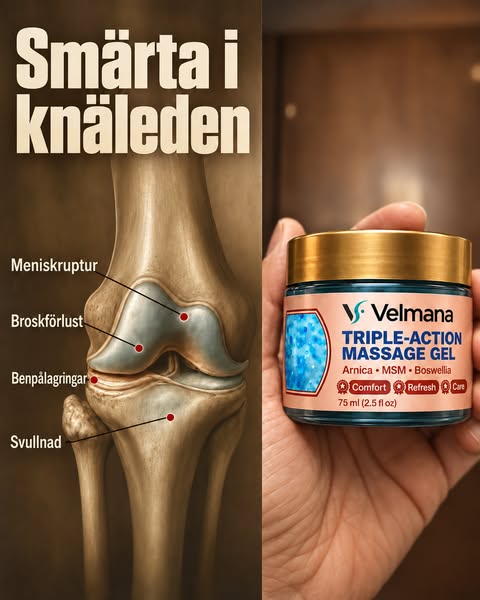 Lindring för trötta och stela leder