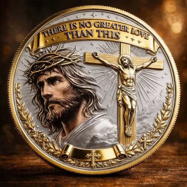 No Greater Love Resurrection Commemorative Coin