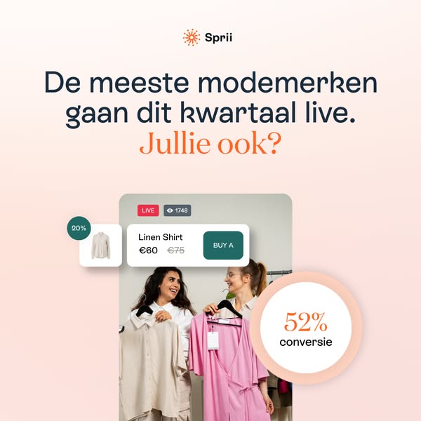 Ben jij de laatste die live gaat?