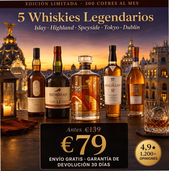 5 Whiskies Legendarios · €79