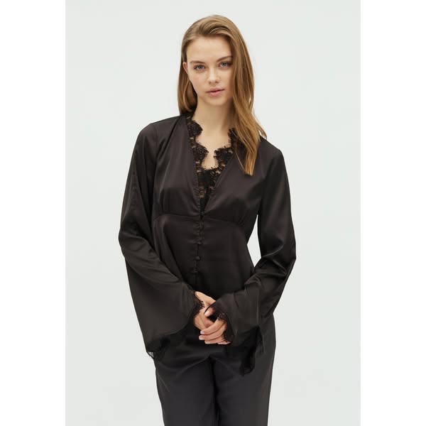 Saibea LS-F Bluse - Black