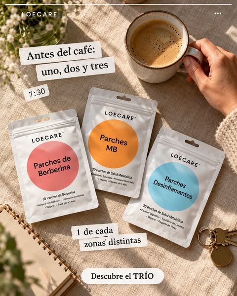 Antes del café: uno, dos y tres