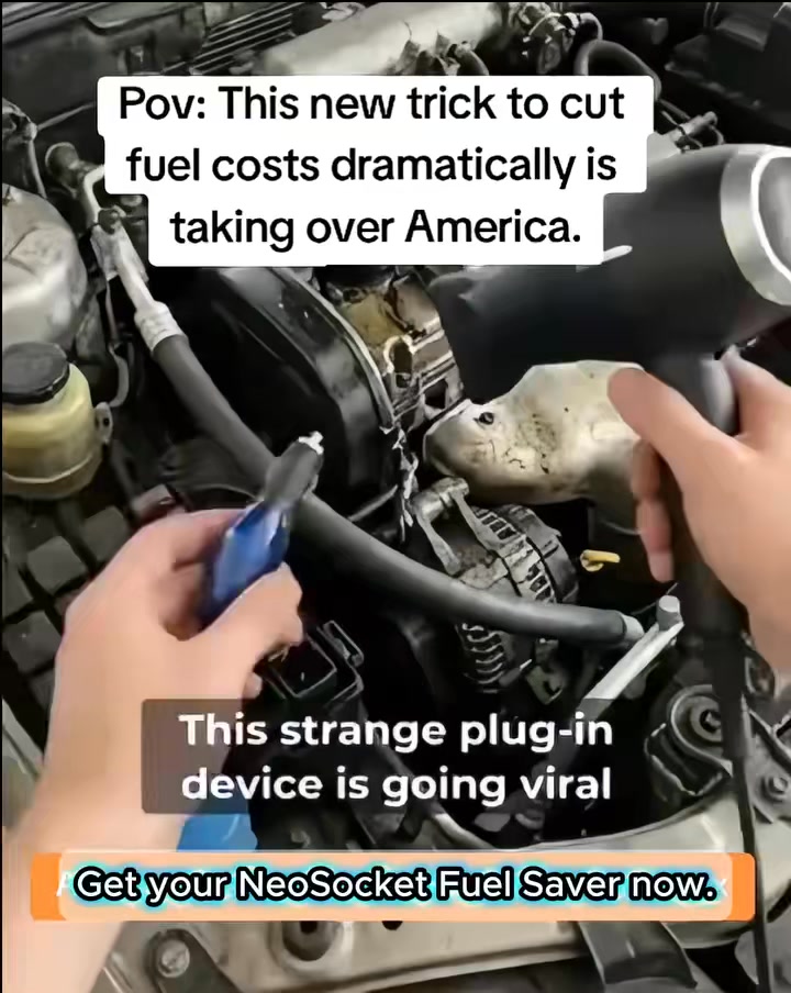 Saves 30% on fuel consumption. — Plug-and-Play Fuel Saver: Drive Further, Improve Fuel Efficiency