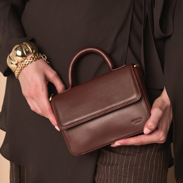 Petit Sac En Cuir Armé