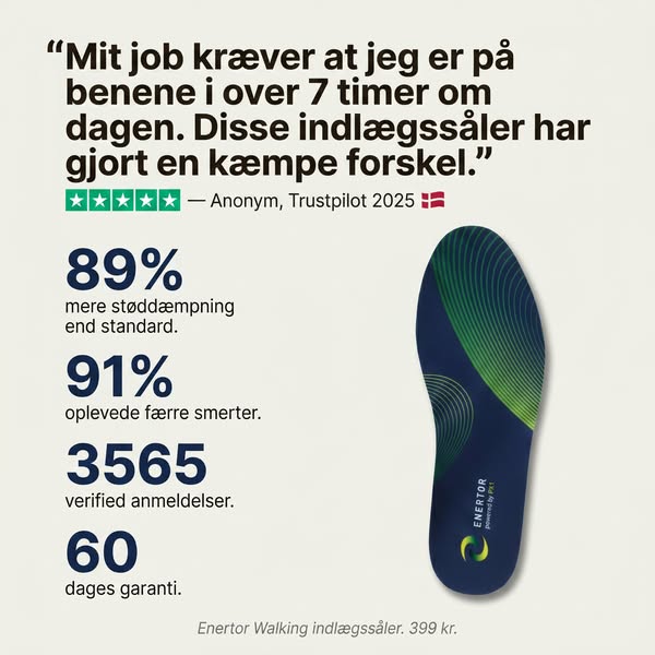 4.6 stjerner på Trustpilot - prøv dem risikofrit!