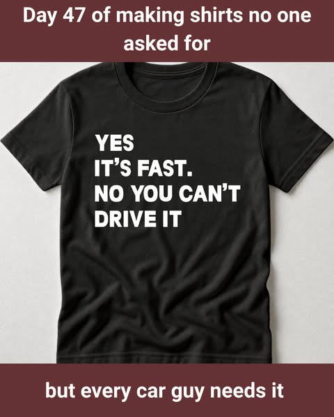 Car T-Shirt Sale!
