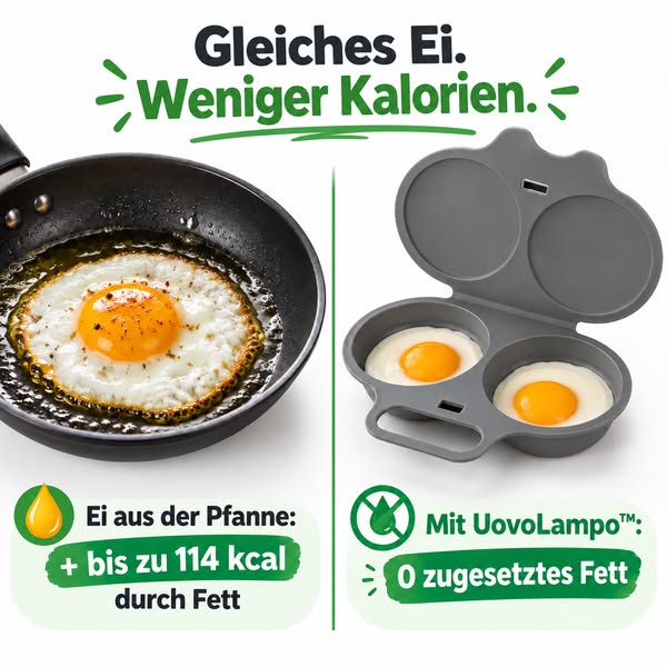 Schluss mit fettigen Pfannen