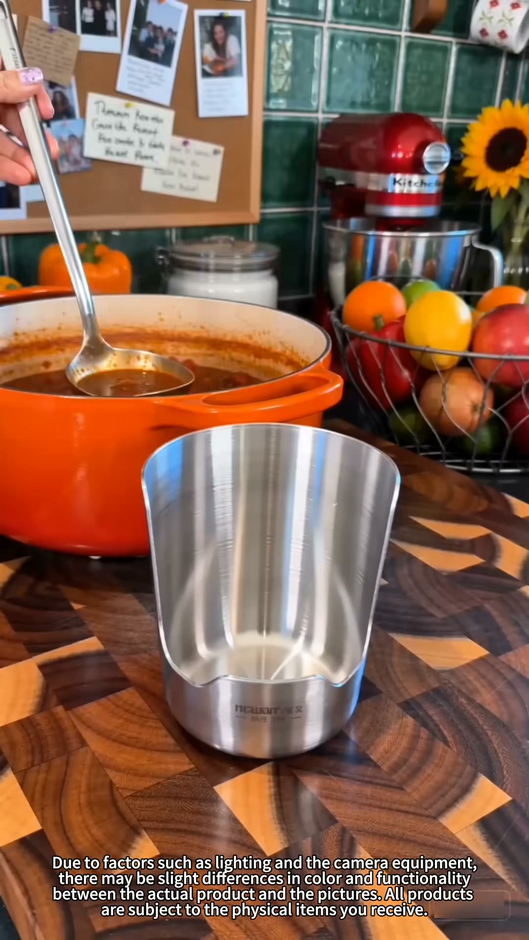 YOUR KITCHEN COUNTER DOESN'T NEED ANOTHER MESS.