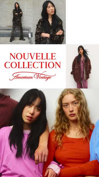 Nouvelle collection American Vintage