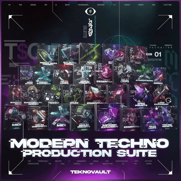 8,100+ Techno Sounds in One Production Suite