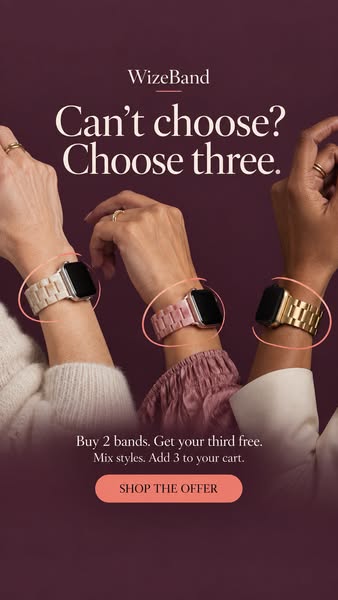 Electra Stainless Strap — Get 3 for 2
