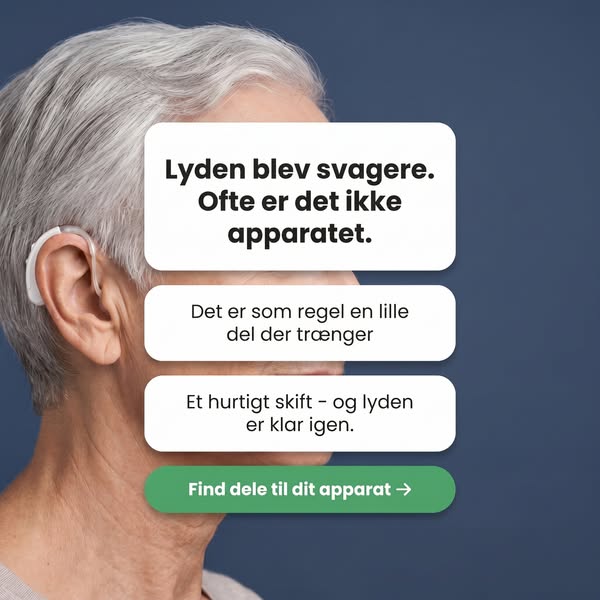 Vi har alt tilbehør til dit høreapparat hos Japebo