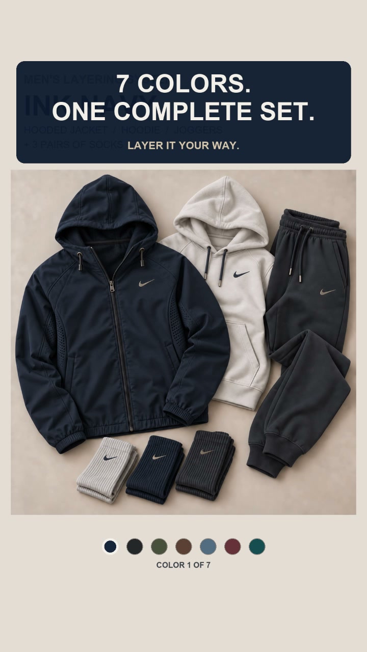 Versatile styling—effortlessly achieve a sporty look.