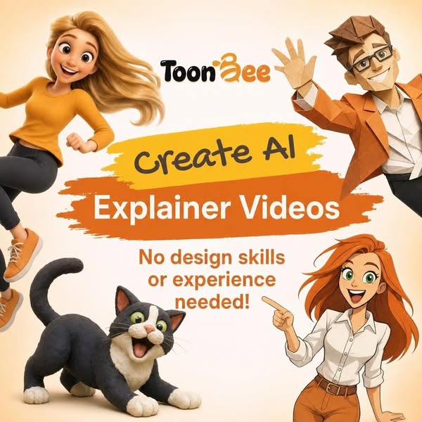 2D & 3D Cartoon Videos With Only 3 Clicks