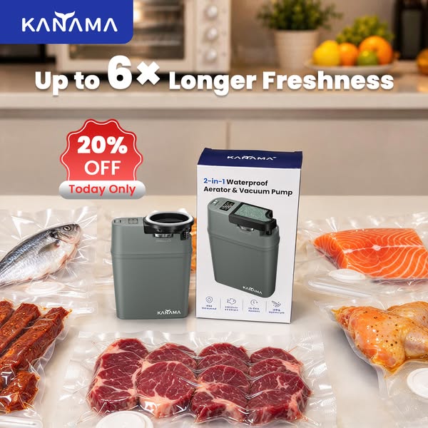 Your Vacuum Sealer Shouldn’t Be Afraid of Water.