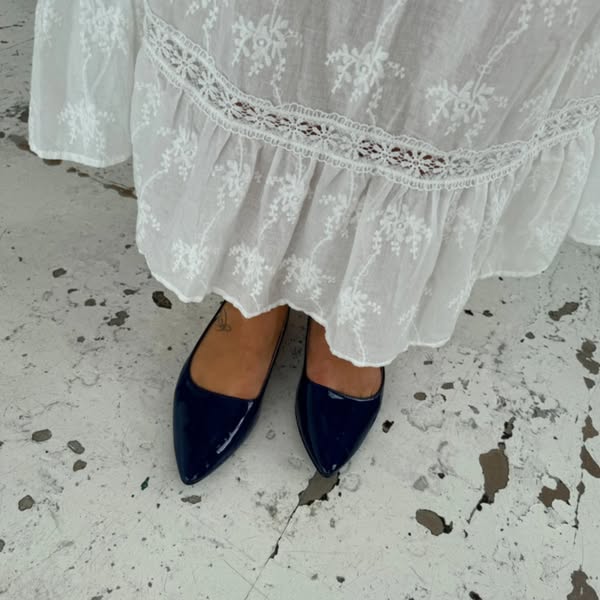 Olivia ballerina - Dark blue