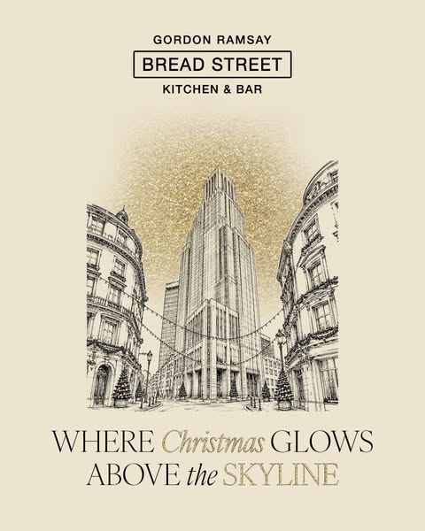 Where Christmas Glows Above The Skyline​