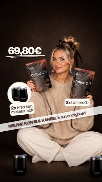 Krijg 2x Coffee 2.0 + 2 GRATIS mokken