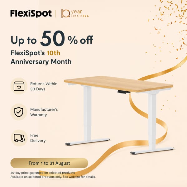 Up to 50% Off. All August. Every Category.
