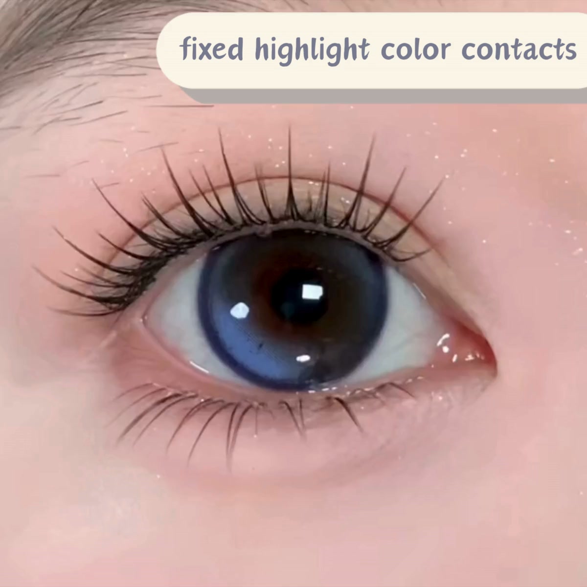 5 Pairs Deep Sea Blue 14.5mm Weighted(non-rotating) Contact Lenses(1 Day)