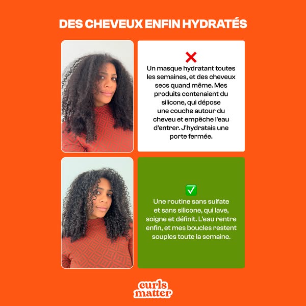 Découvre ta routine cheveux bouclés en 3 étapes !