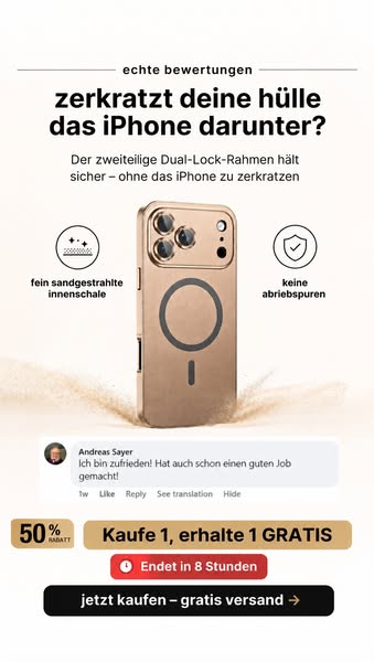 1 Hülle kaufen, 1 GRATIS