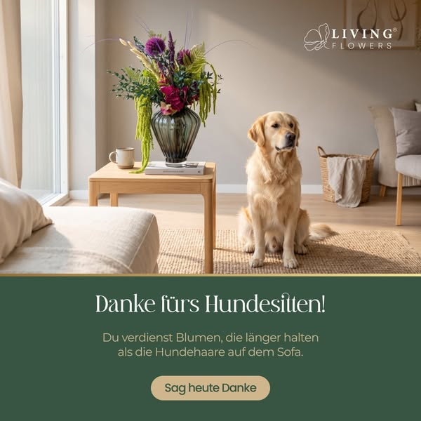Das perfekte Dankeschön für deinen Hundesitter
