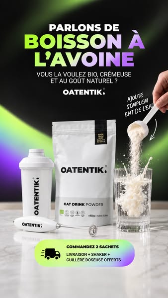 Shaker + cuillère doseuse OFFERTS