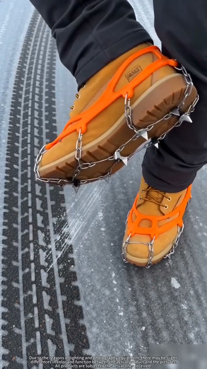 Anti-Slip Snow Grips for Winter Walking & Hiking