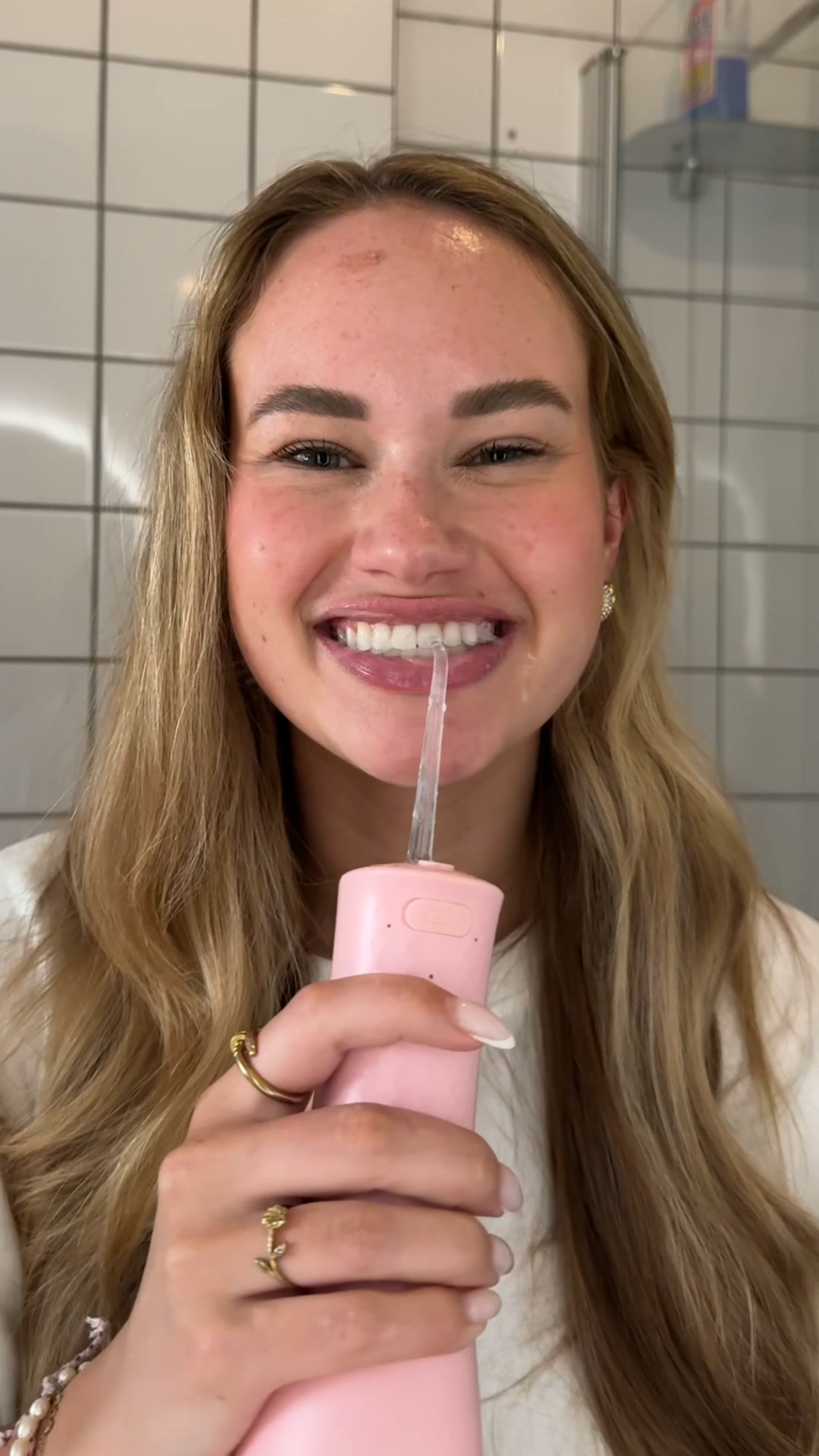 Waterflosser + Whitestrips — Complete Whitening Bundel