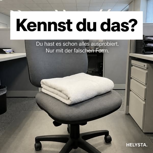 Endlich wieder schmerzfrei sitzen