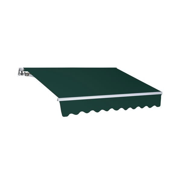 Tenda da Sole a Caduta 200x250 Verde Rullo Avvolgibili Balcone Soffitto Terrazzo