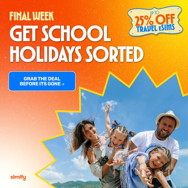 UP TO 25% OFF ON TRAVEL eSIMs