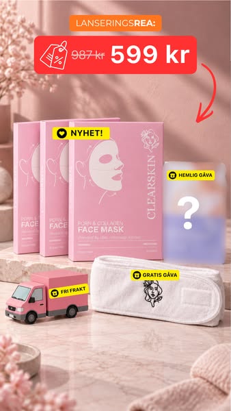 PDRN + Kollagen i 1 mask!