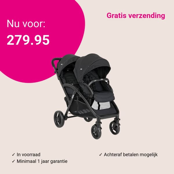 Duo Buggy Joie Evalite Shale