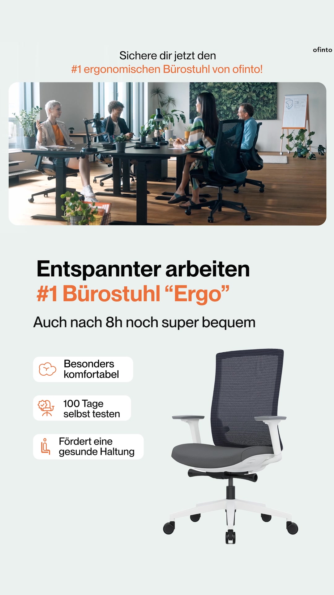 Perfekter Sitzkomfort – den ganzen Tag