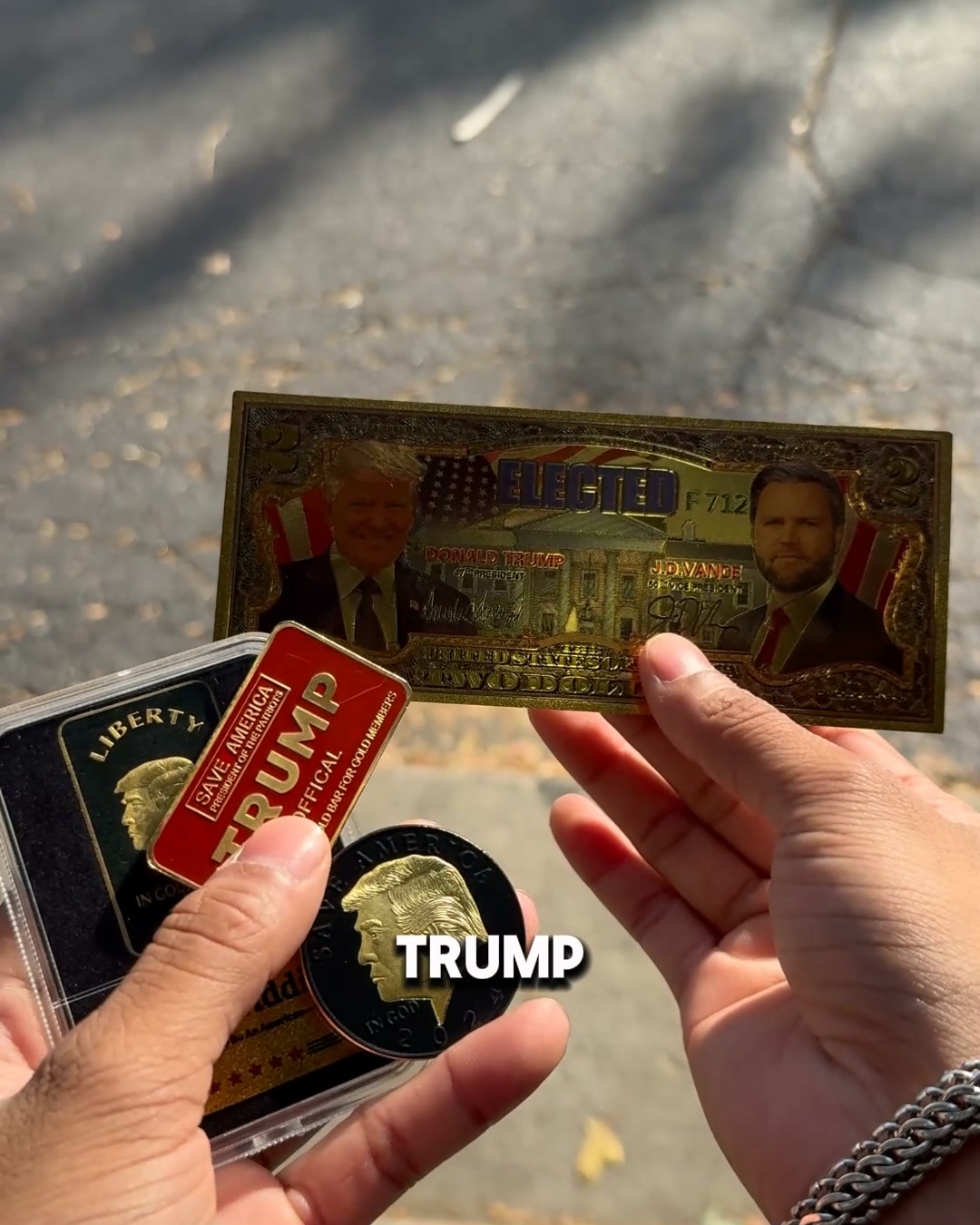 FREE 4-Piece Trump Collection