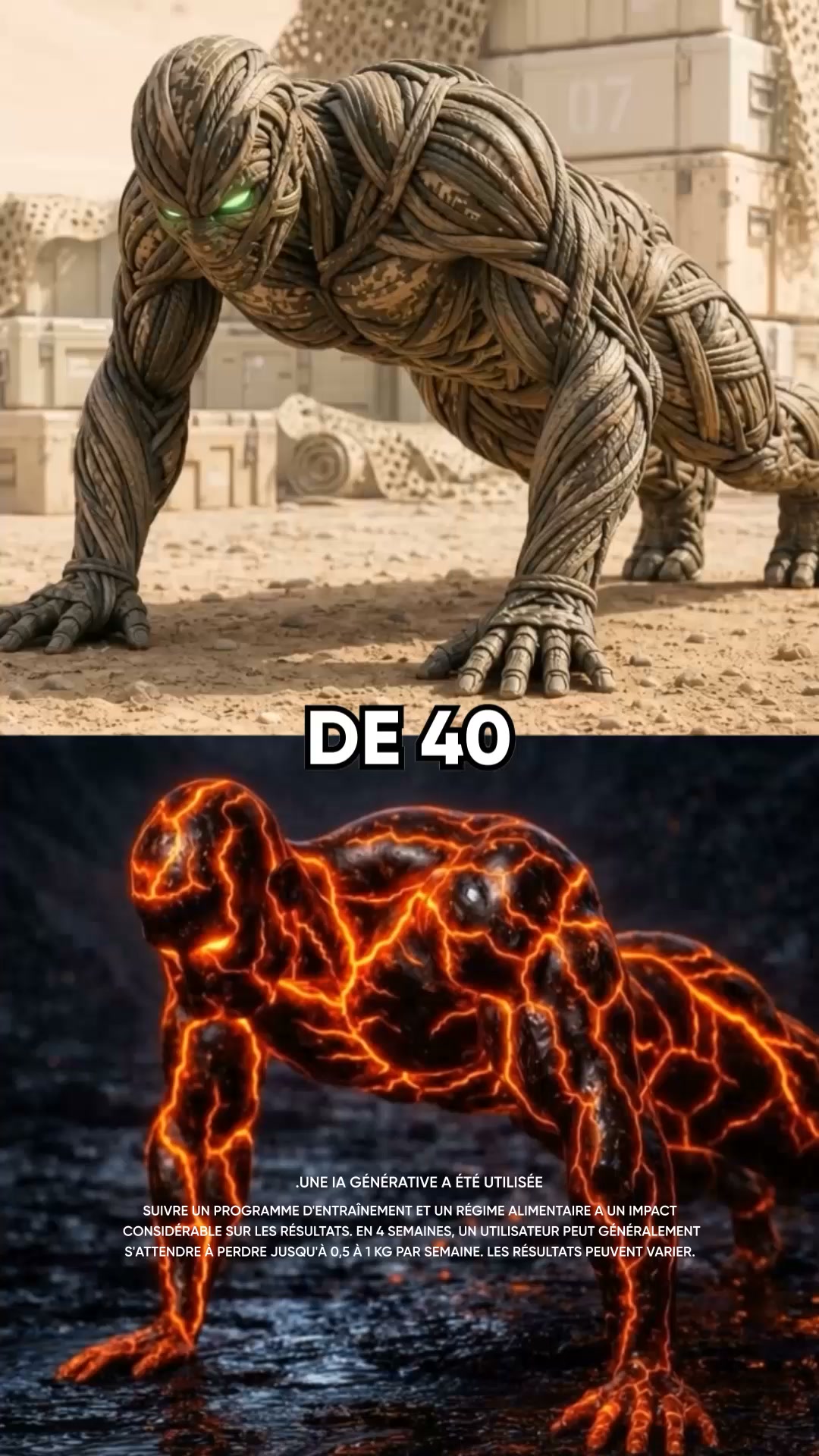 Défi de Callisthénie 28 jours