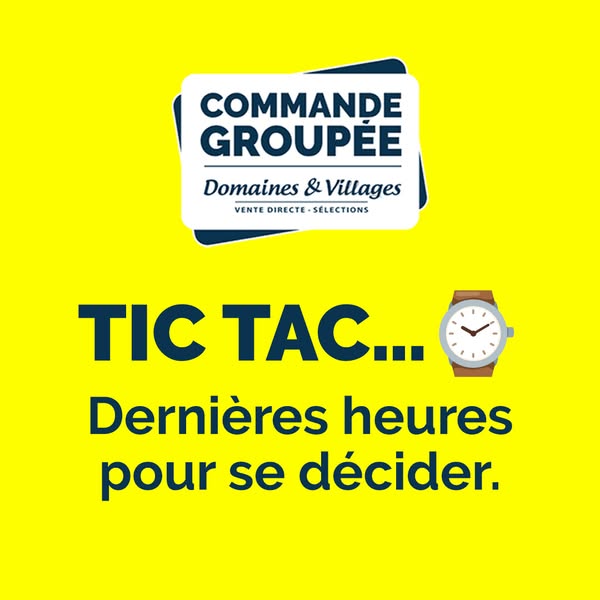 La vente se termine bientôt !
