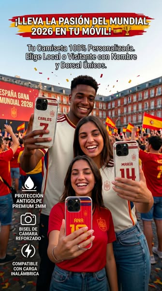 ¡Personaliza tu Funda de la Selección!